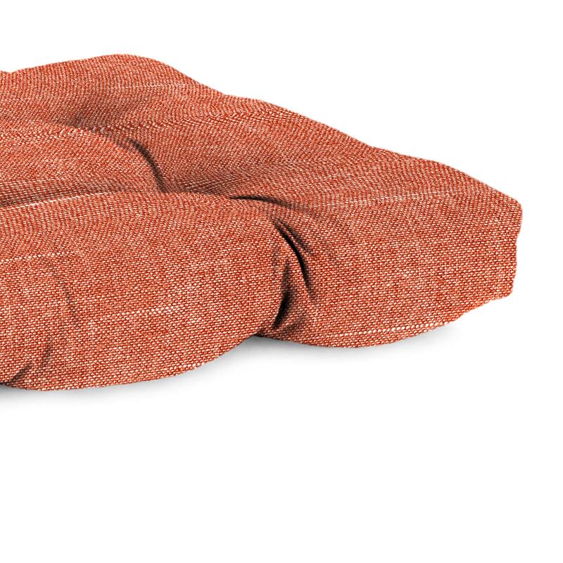 44" x 18" Contoured Outdoor Wicker Bench Cushion - 18'' L x 44'' W x 4'' H