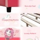 preview thumbnail 7 of 7, Costway Kids Children Upholstered Platform Toddler Bed Bedroom
