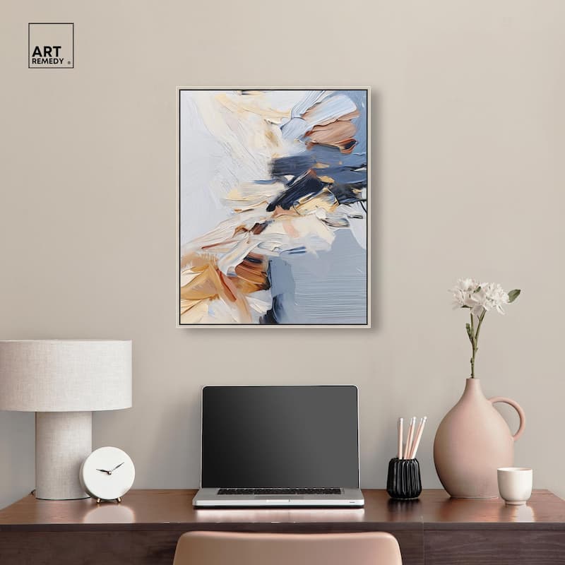 A Symphony in White II Canvas by Art Remedy