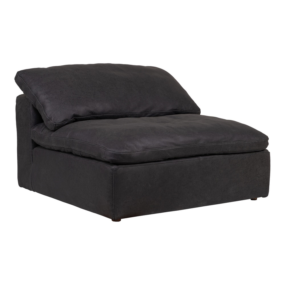 Aurelle Home Corbin Modern Modular Sectional Piece - Slipper Chair