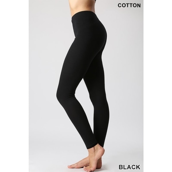 cotton workout tights