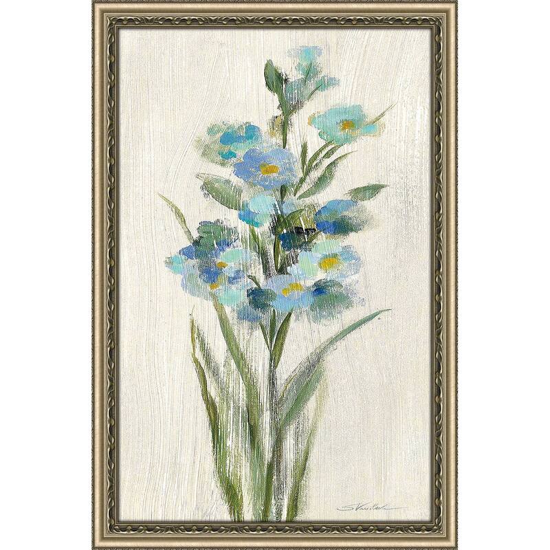 "Farm Flower IV Light" by Silvia Vassileva Print on Acrylic.