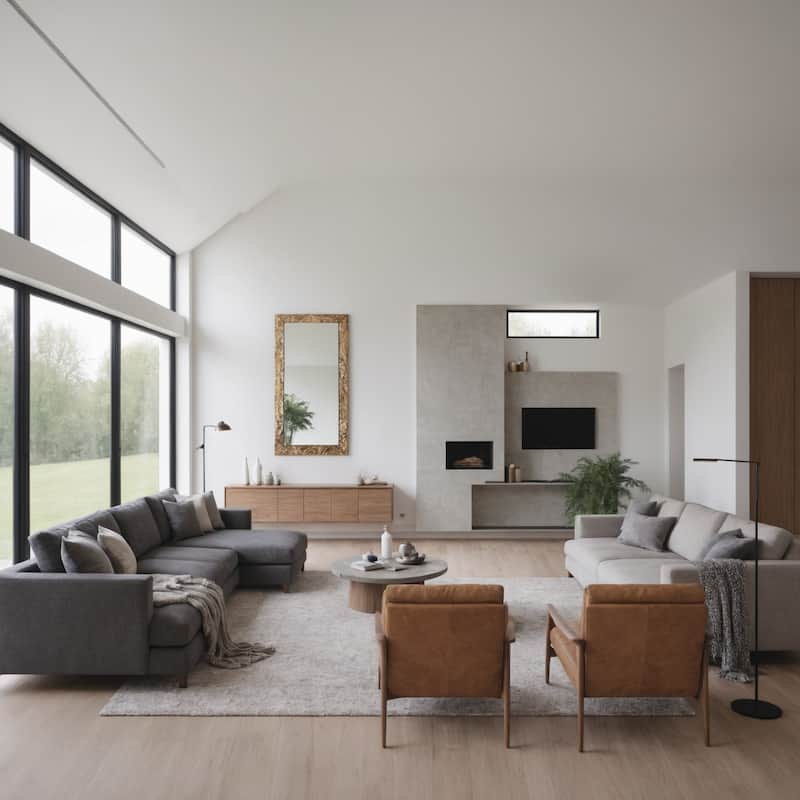 Asbille Antique Gold Wall Mirror