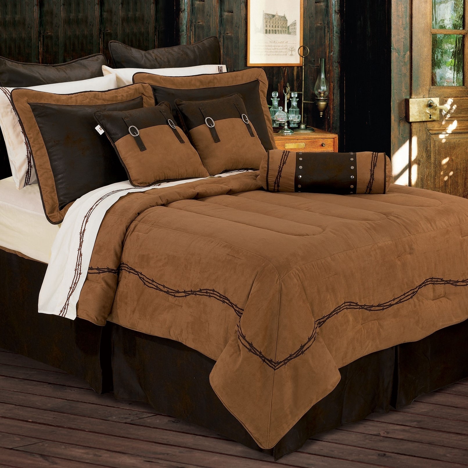 Western comforter set hot sale queen