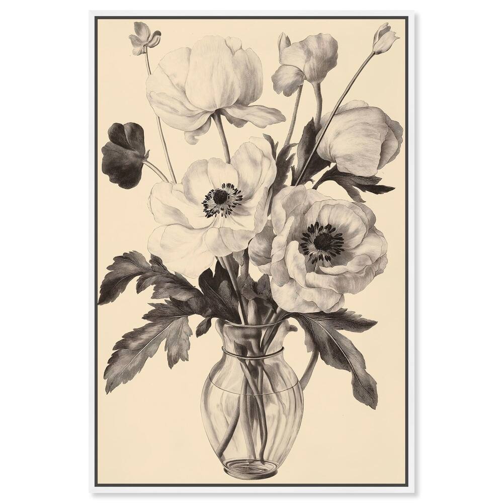 Herbarium's Hush III Canvas by Art Remedy