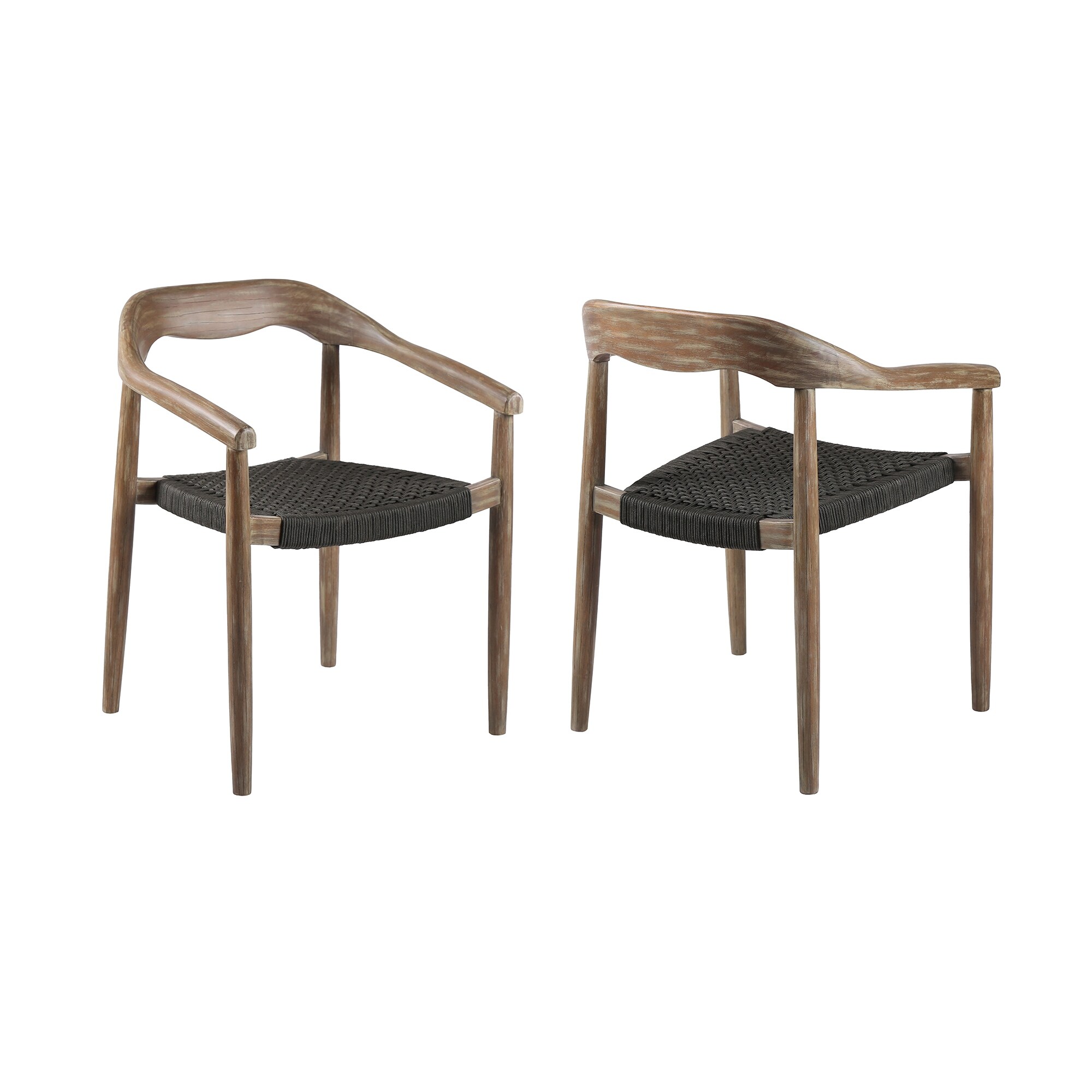 Dining chair woven best sale seat