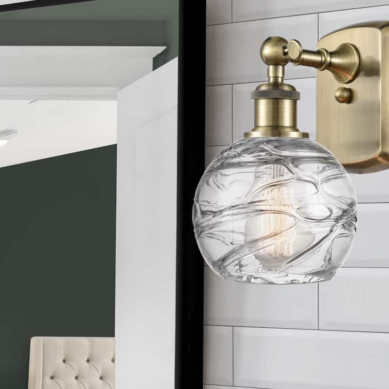Innovations Lighting Athens Deco Swirl - 1 Light 6" Sconce