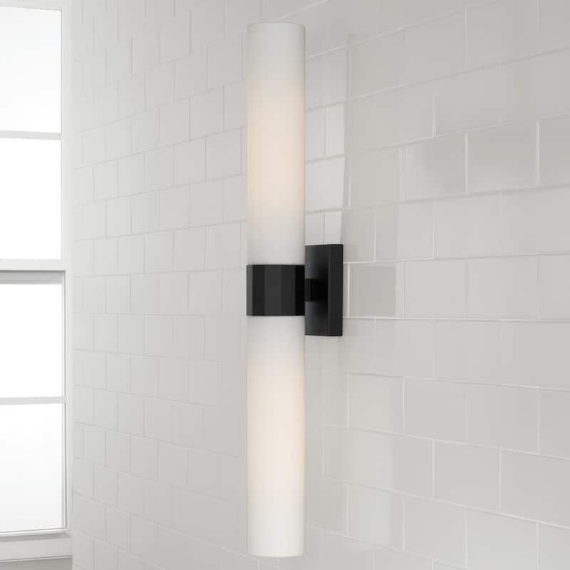 Sutton 2-Light Sconce - 5"W x 29"H x 4.5"E