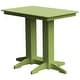 preview thumbnail 39 of 40, Poly Lumber Bar Table 4' - Tropical Lime