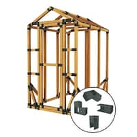 Shop Hopkins - F3 Brands 90192 Peak Roof Shed Kit - Free 