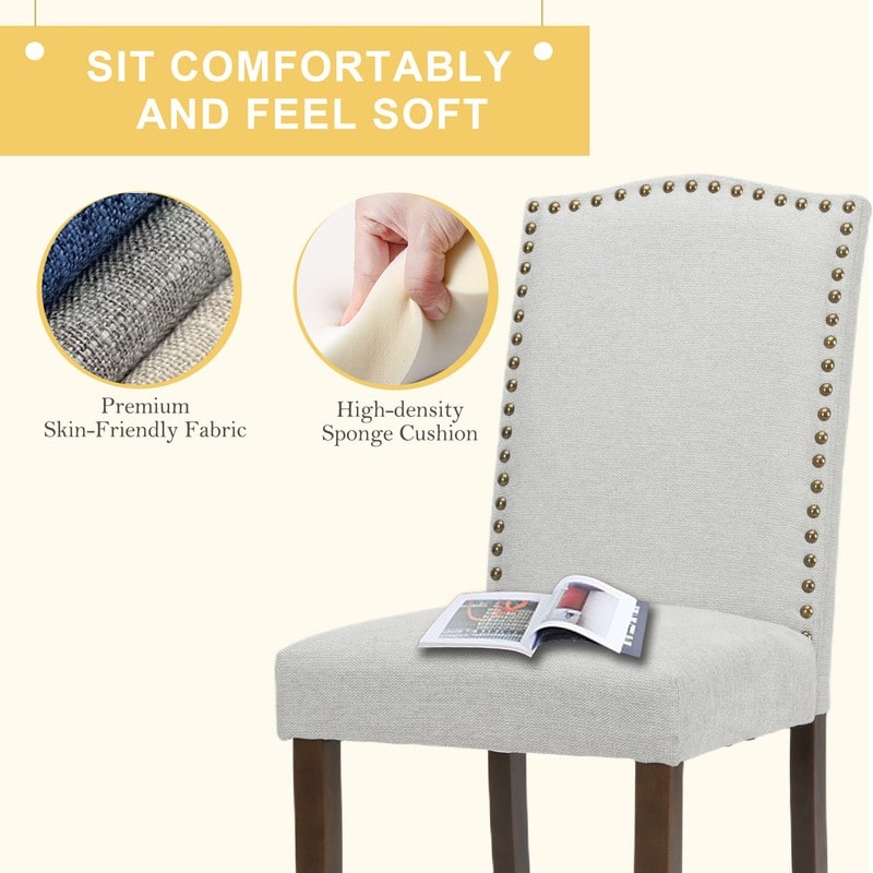Dining Chairs With Upholstered Fabric