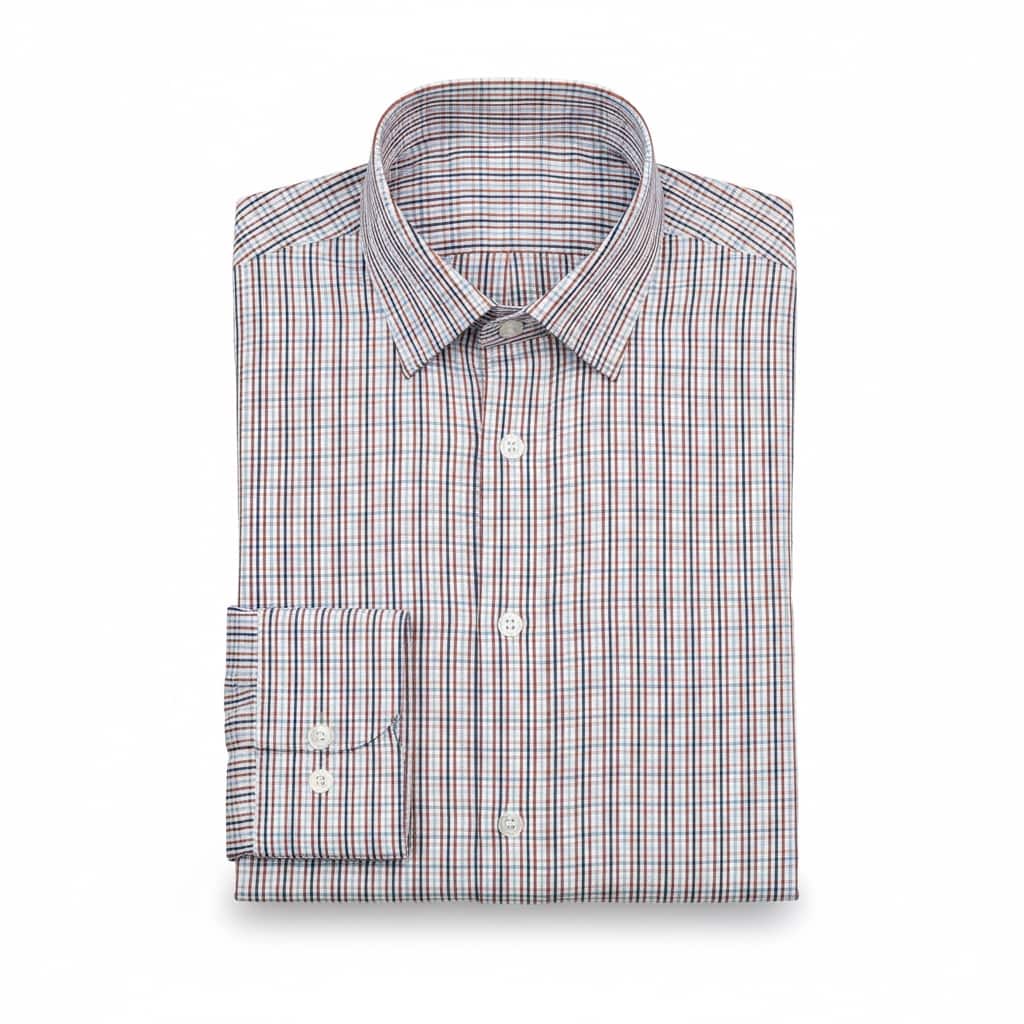 Chaps Men's Wrinkle-Resistant Plaid Dress Shirt - Slim Fit