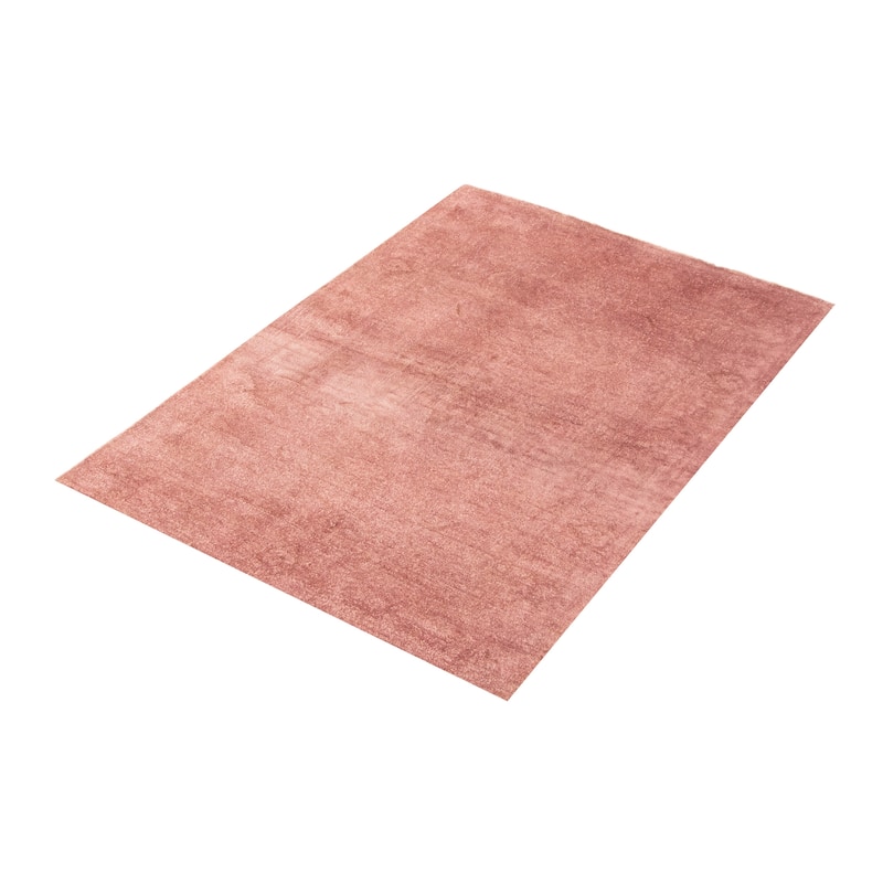 ECARPETGALLERY Hand-knotted Vibrance Purple Wool Rug - 3'11 x 5'7