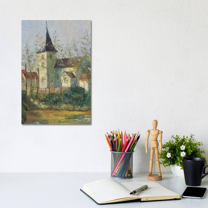 iCanvas "French Church" by Karen Armitage Canvas Print - 12x8x0.75
