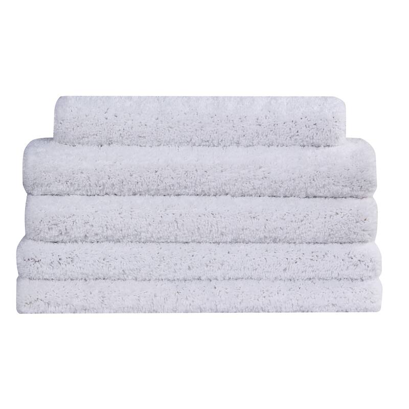 Better Trends Bath Rug 100% Micro Polyester Tufted Anti-Skid Latex Backing Bathroom Rugs for Shower, Sink Bath Mats Micro Plush
