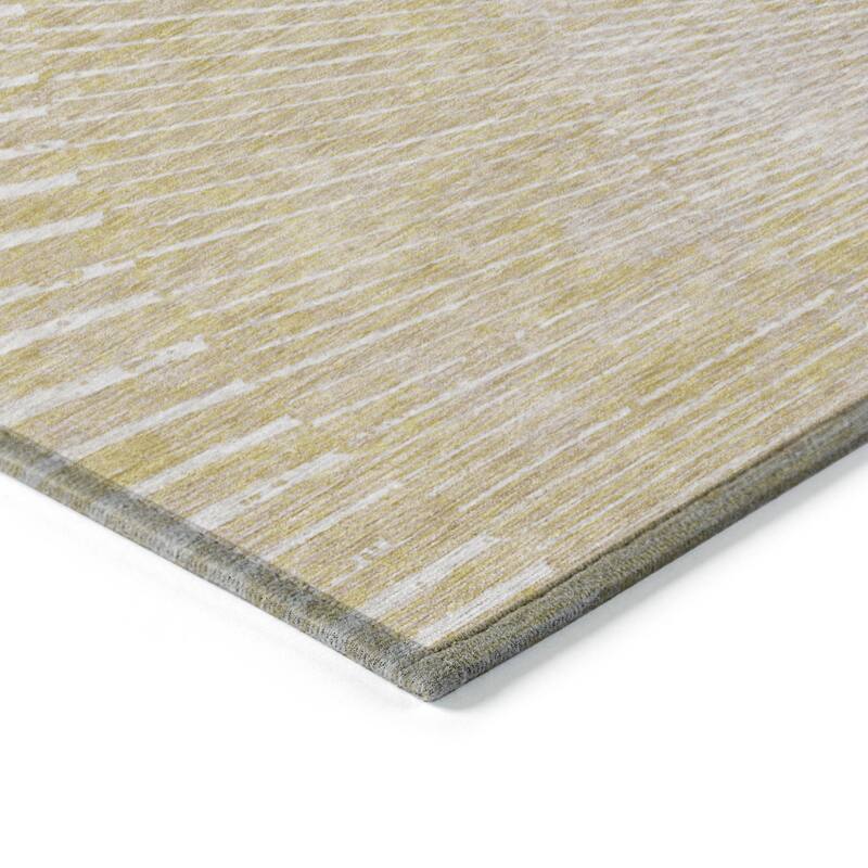 Allumo Artistic Abstract Weather Resistant Timeless Fusion Outdoor Rug