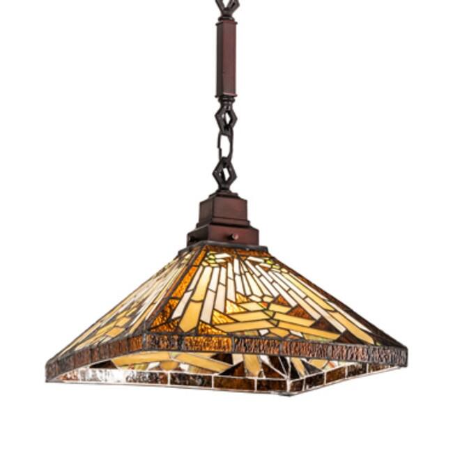 Meyda Tiffany 247747 20" Wide Pendant - Mahogany Bronze