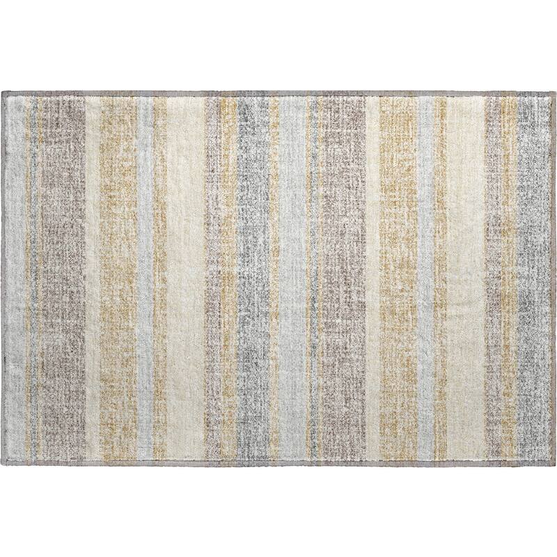 Premium Washable Super Soft Vintage Stripe Mayfield Rug