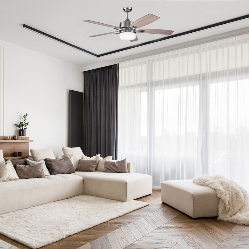 Design House Grayson 52 LED Grayson 52" 5 Blade LED Indoor Ceiling Fan
