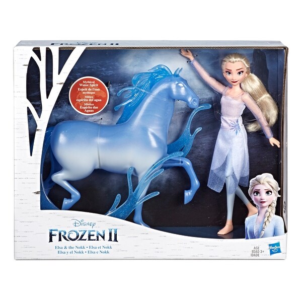frozen 2 elsa and swim and walk nokk
