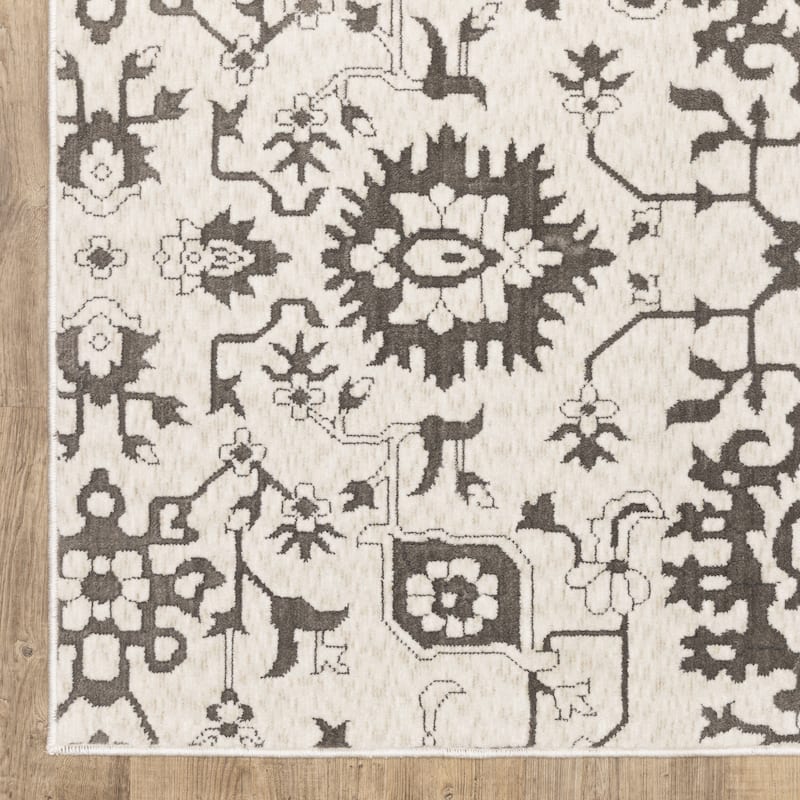 Style Haven Ingram Traditional Borderless Two-Tone Area Rug
