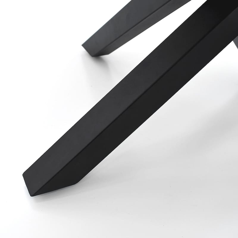 Round Black Dining Table