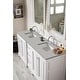 preview thumbnail 29 of 35, James Martin Vanities De Soto 72" Double Vanity, Bright White