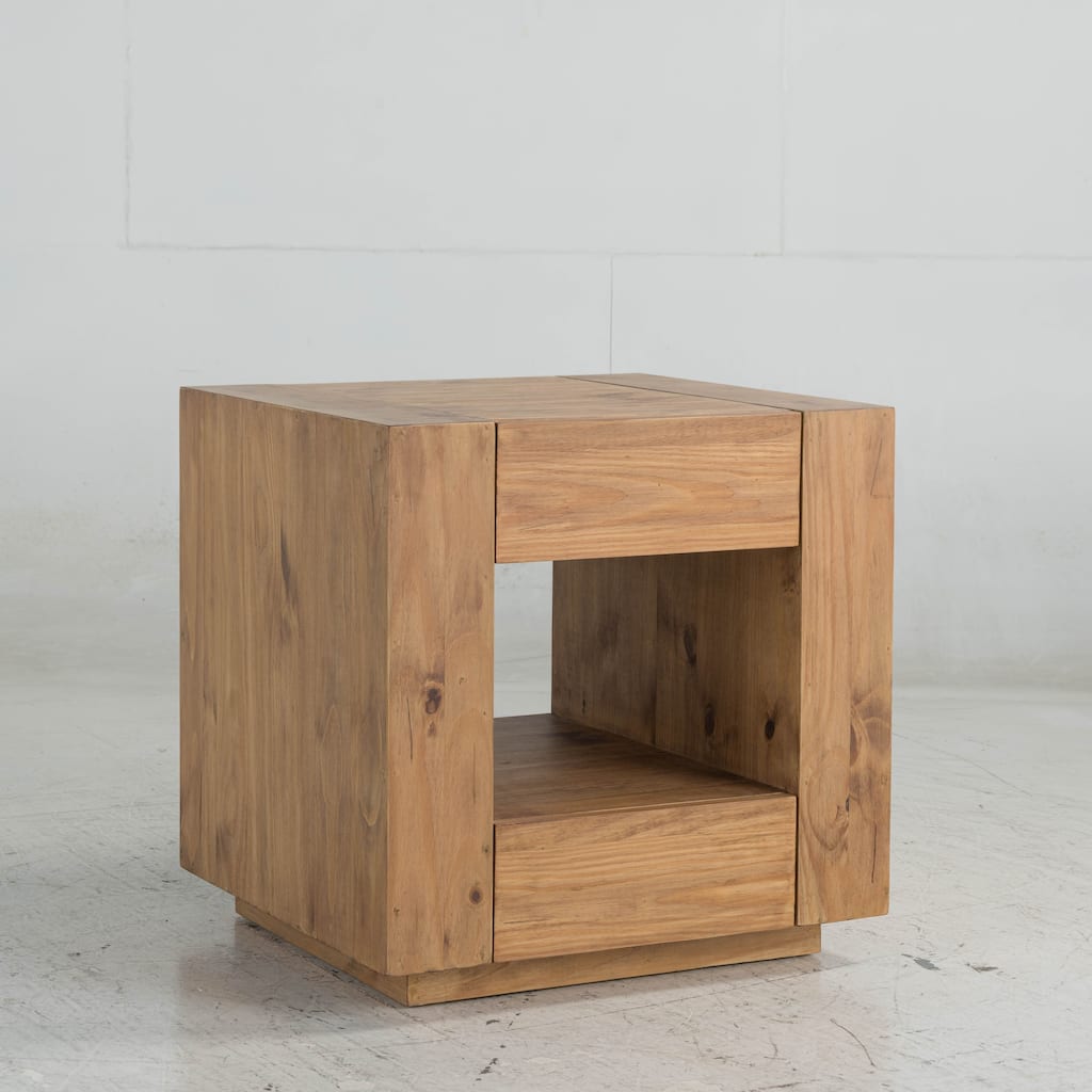 Harlan Oak Finish End Table Modern End Table Solutions,Compact End Table Collection