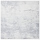 SAFAVIEH Brentwood Malissie Modern Abstract Rug - 5' x 5' Square - Grey/Ivory