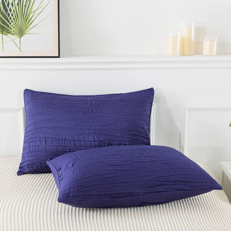 3 Pieces Quilted Comforter Set with 2 Pillow Shams