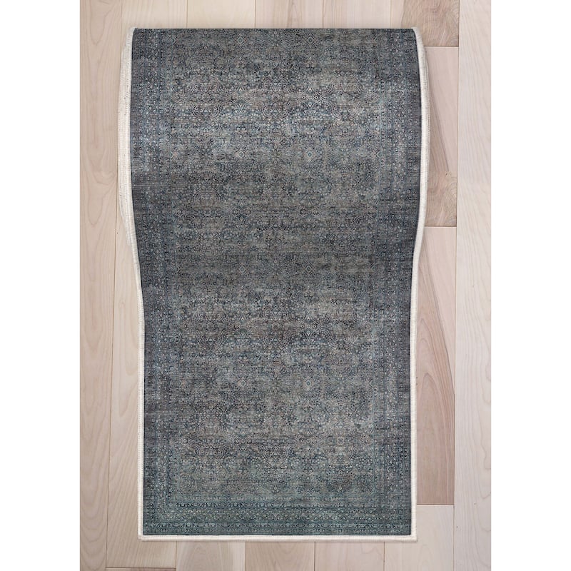 Well Woven Asha Vintage Juliette Persian Flat Pile Area Rug