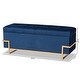 preview thumbnail 12 of 10, Parker Glam and Luxe Storage Ottoman