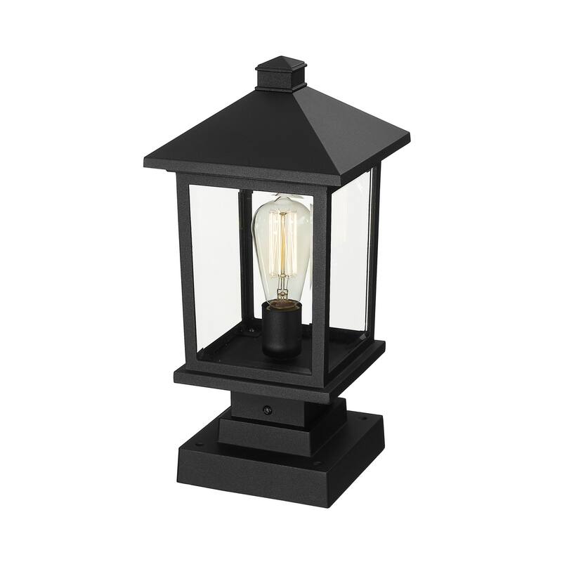 Bellevue ZPL39716 Bennie 8" Tall Pier Mount Post Light with 6-1/4"