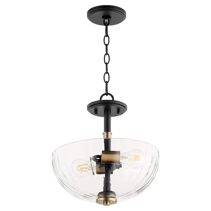 Quorum International Monarch 2 Light 13" Wide Pendant