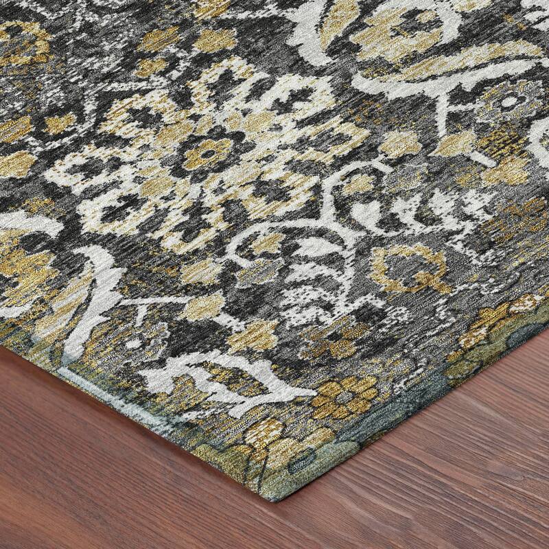 Machine Washable Indoor/ Outdoor Global Firestone Chantille Rug