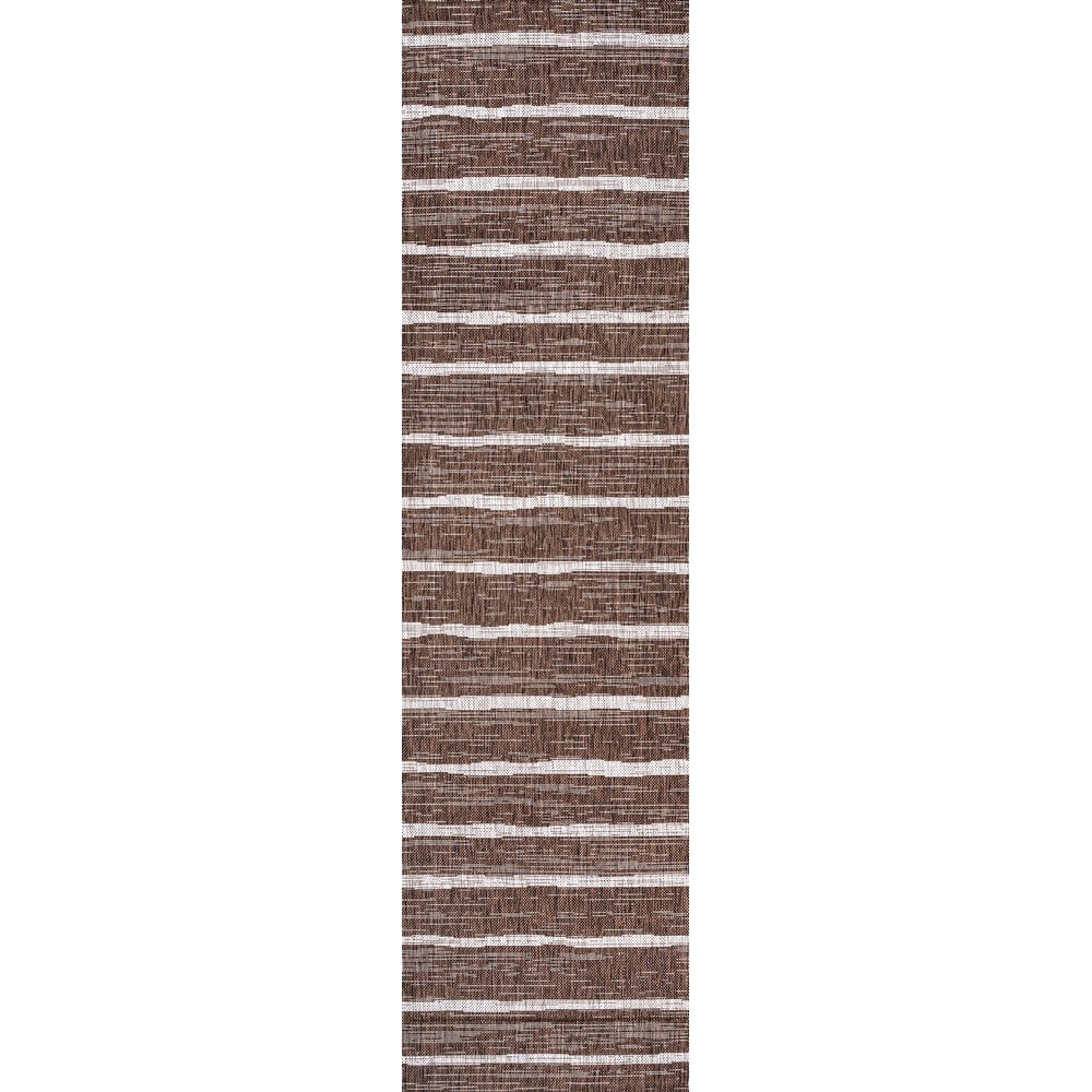 JONATHAN Y Andratx Berber Stripe Indoor/Outdoor Area Rug