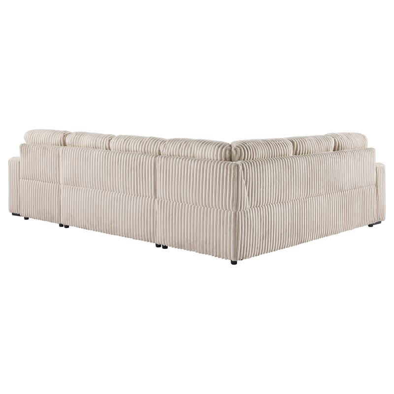 Devonshire Sleeper Sectional Sofa Storage Chaise - 122.00'' x 96.75''-50.00'' x 39.25''