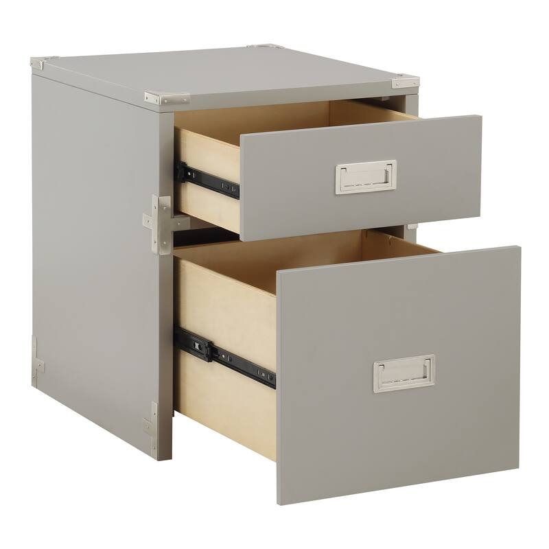 OSP Home Furnishings Wellington 2 Drawer File Cabinet
