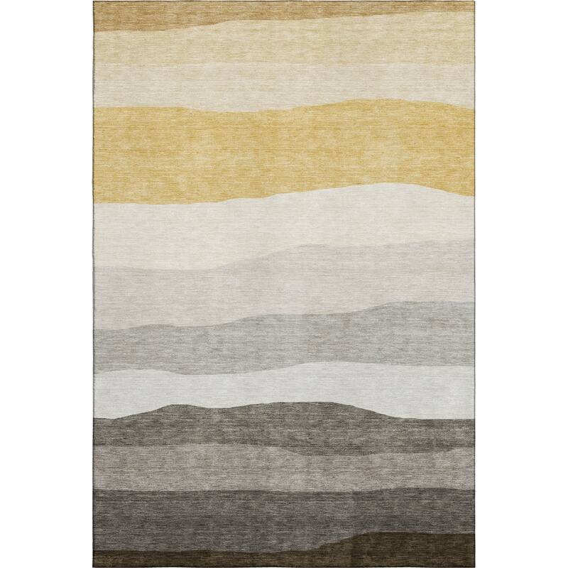 Premium Washable Super Soft Ombre Stripe Mayfield Rug