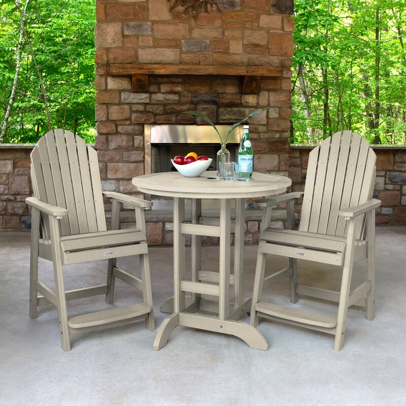 HIGHWOOD Hamilton 3-piece Counter-Height Outdoor Dining Set