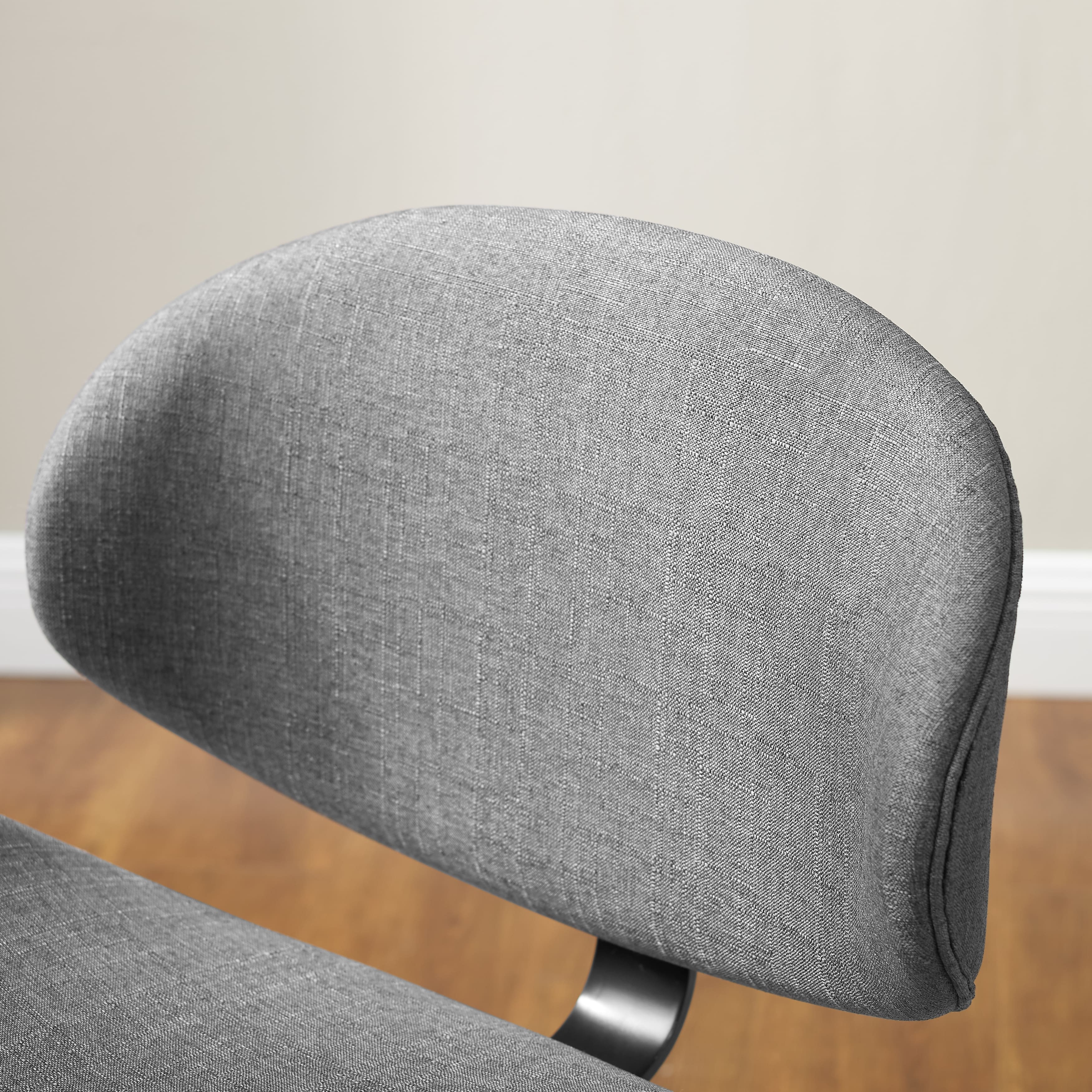 Corvus Madonna Midcentury Modern Adjustable Curved Office Chair On