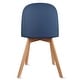 preview thumbnail 27 of 71, Set of 4 Plastic Dining Side Chair Wood For Event Kitchen Office Event Garden Patio Cafe Indoor Outdoor