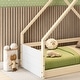 preview thumbnail 14 of 20, Polifurniture Brie Toddler Bed with Roof
