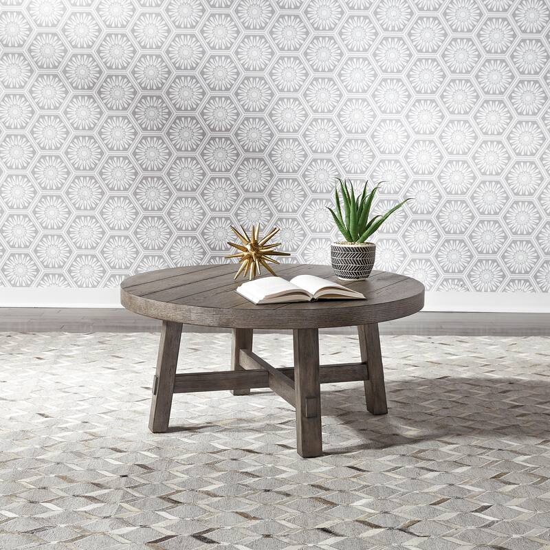 Modern Farmhouse Dusty Charcoal Distressed 3 Piece Set