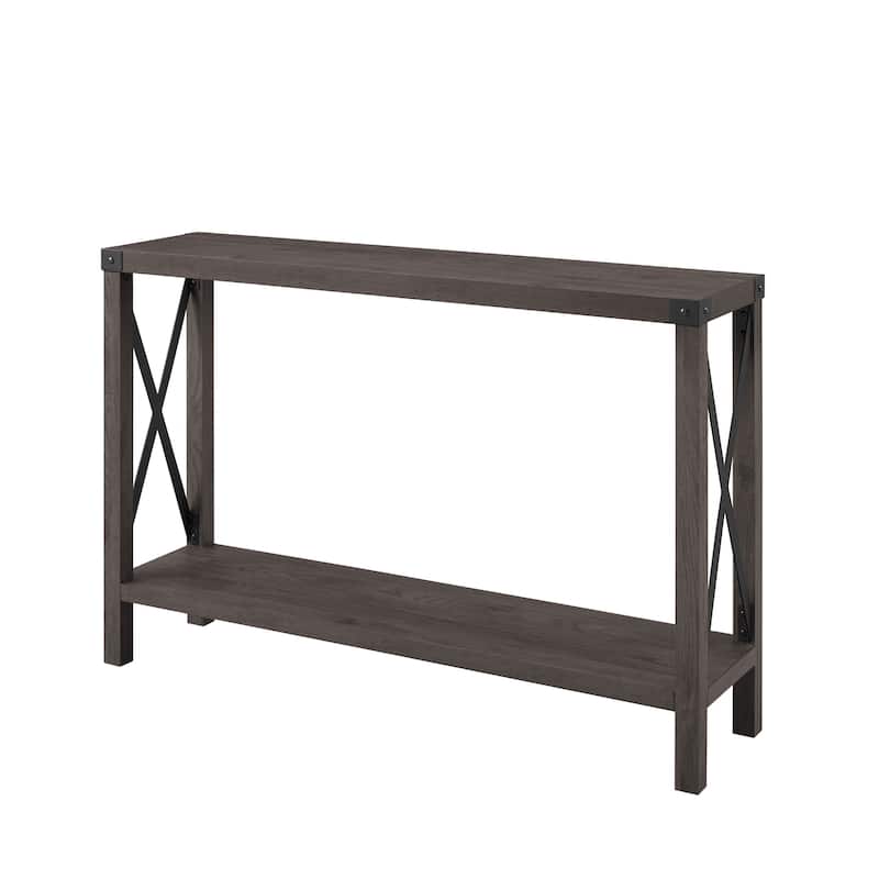 Middlebrook 46-inch X-frame Farmhouse Entry Table
