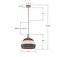 preview thumbnail 3 of 9, Crystorama Lighting Group ZAN-9003 Zanzibar 3 Light 14" Wide Pendant