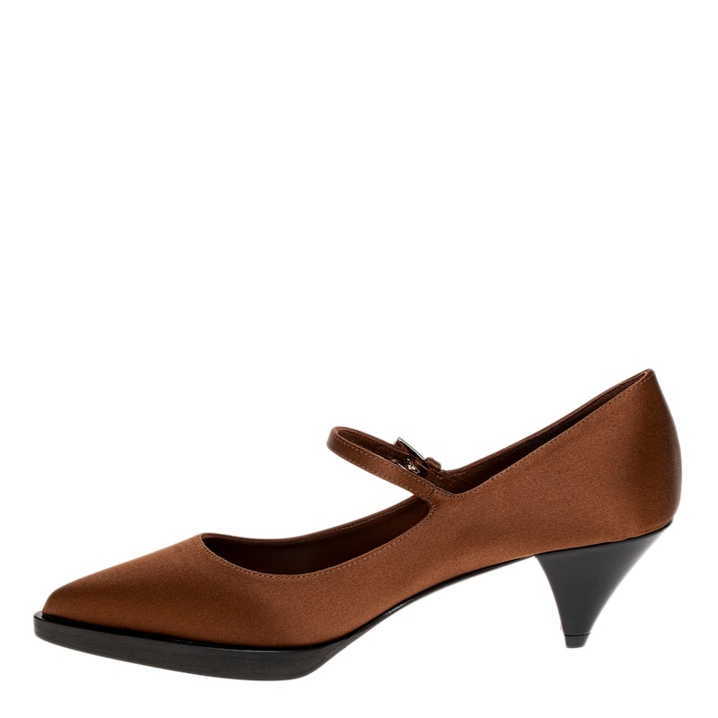 Prada Satin Mary Jane Pumps