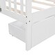 preview thumbnail 9 of 25, Nordic Twin Size Creative Daybed w/ 2 Drawers Storage Bed Frame for Kids, Teens, Girls, Boys No Box Spring Needed, Easy Assembly