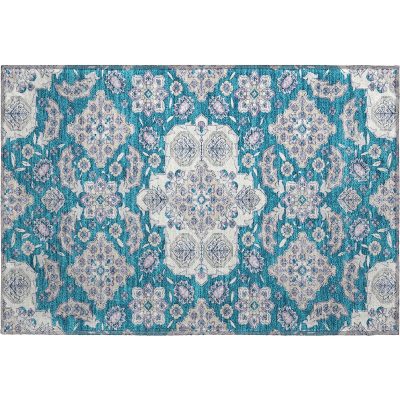 Premium Washable Super Soft Classic Traditional Mayfield Rug