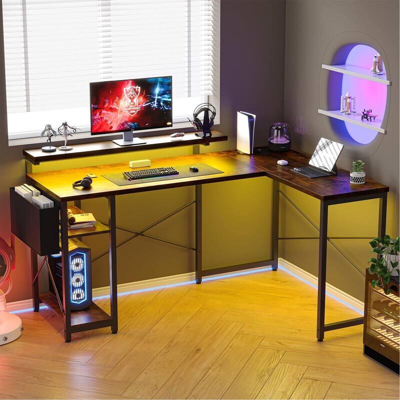 L Shaped Gaming Computer Desk